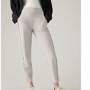 NWT Athleta Brooklyn Textured Ankle Pants, 12
